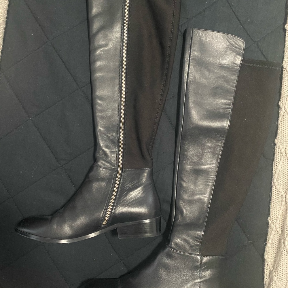 MK Knee-High Leather Boots